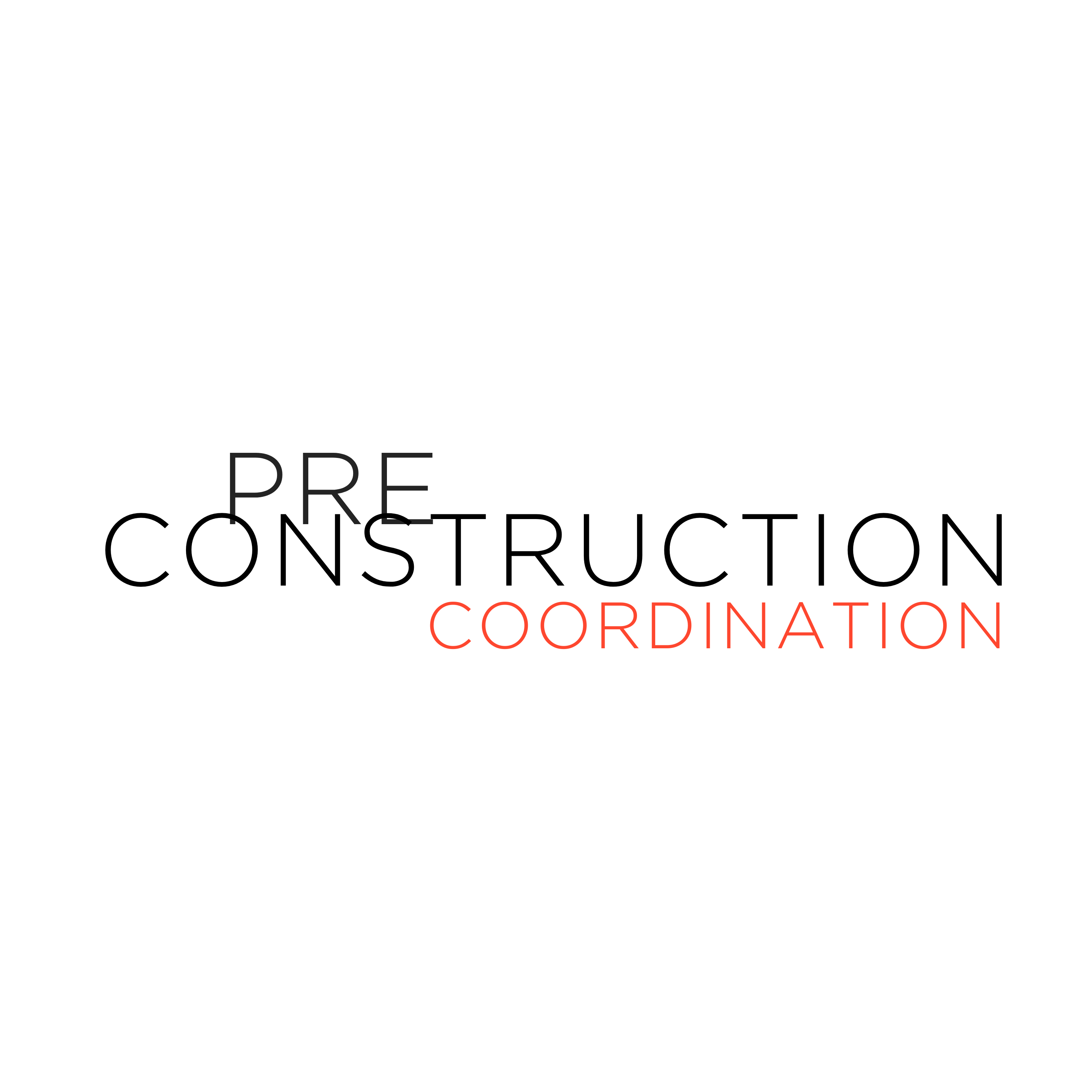 PRE CONSTRUCTION